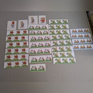 New Fitz & Floyd mouse charming tails stickers mushroom flowers